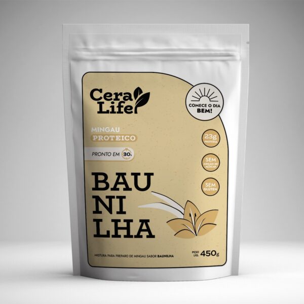 Mingau Proteico Ceralife Sabor Baunilha 450g