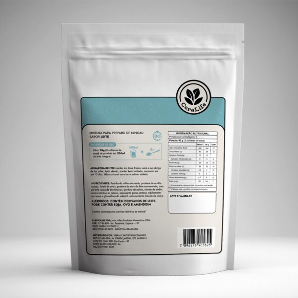 Combo 2 Mingau Proteico Ceralife Sabor Tradicional 450g - Imagem 2
